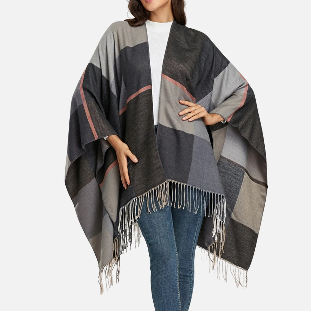 Cape Femme Chic - Bleu