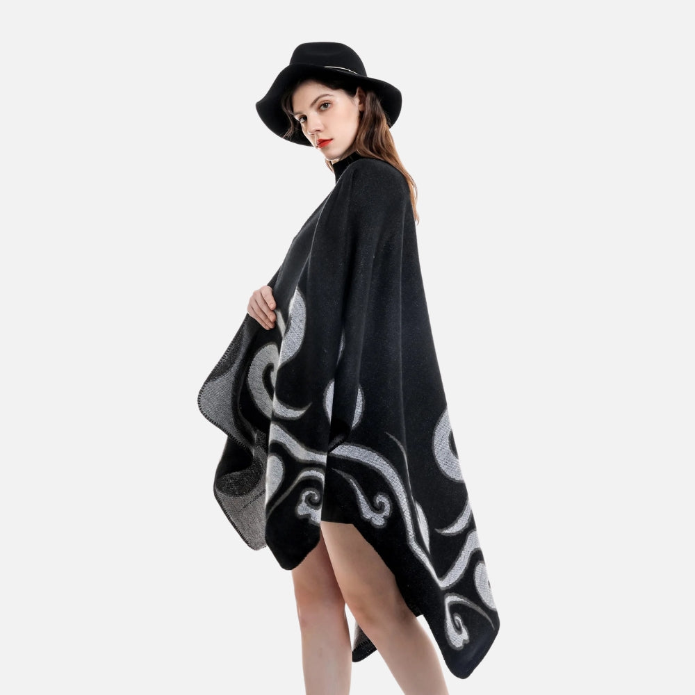 Cape Poncho Cachemire - vue 8