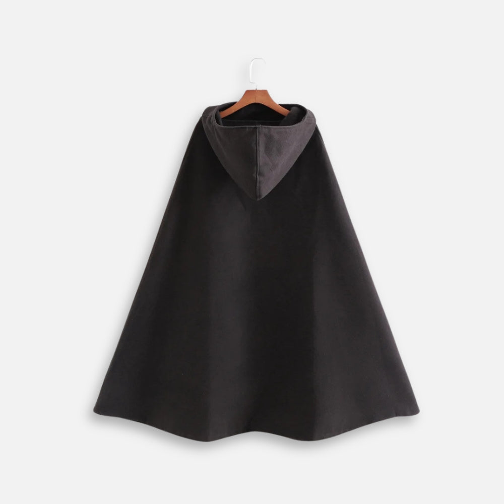 Cape Poncho Capuche - Kaki