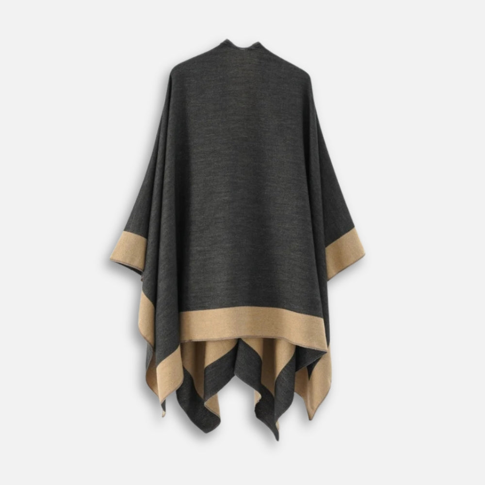 Cape Poncho Femme Chic - zoom