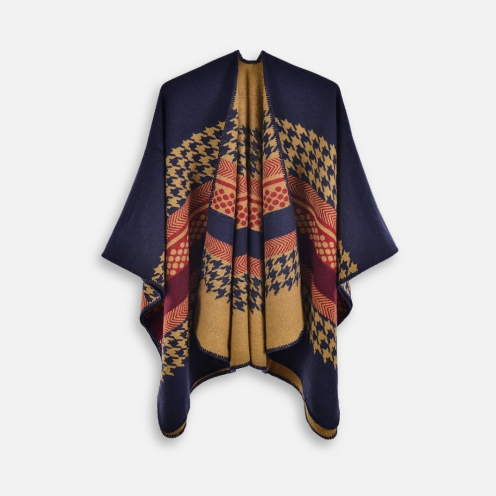 Cape Poncho Femme Motifs Péruvien - vue 9