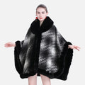 Manteau Poncho Fourrure
