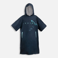 Poncho Surf Manche Longue, microfibre ultra-absorbante