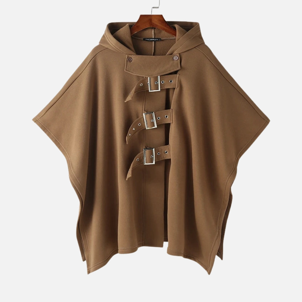 Poncho Ceinture Homme - étiquette