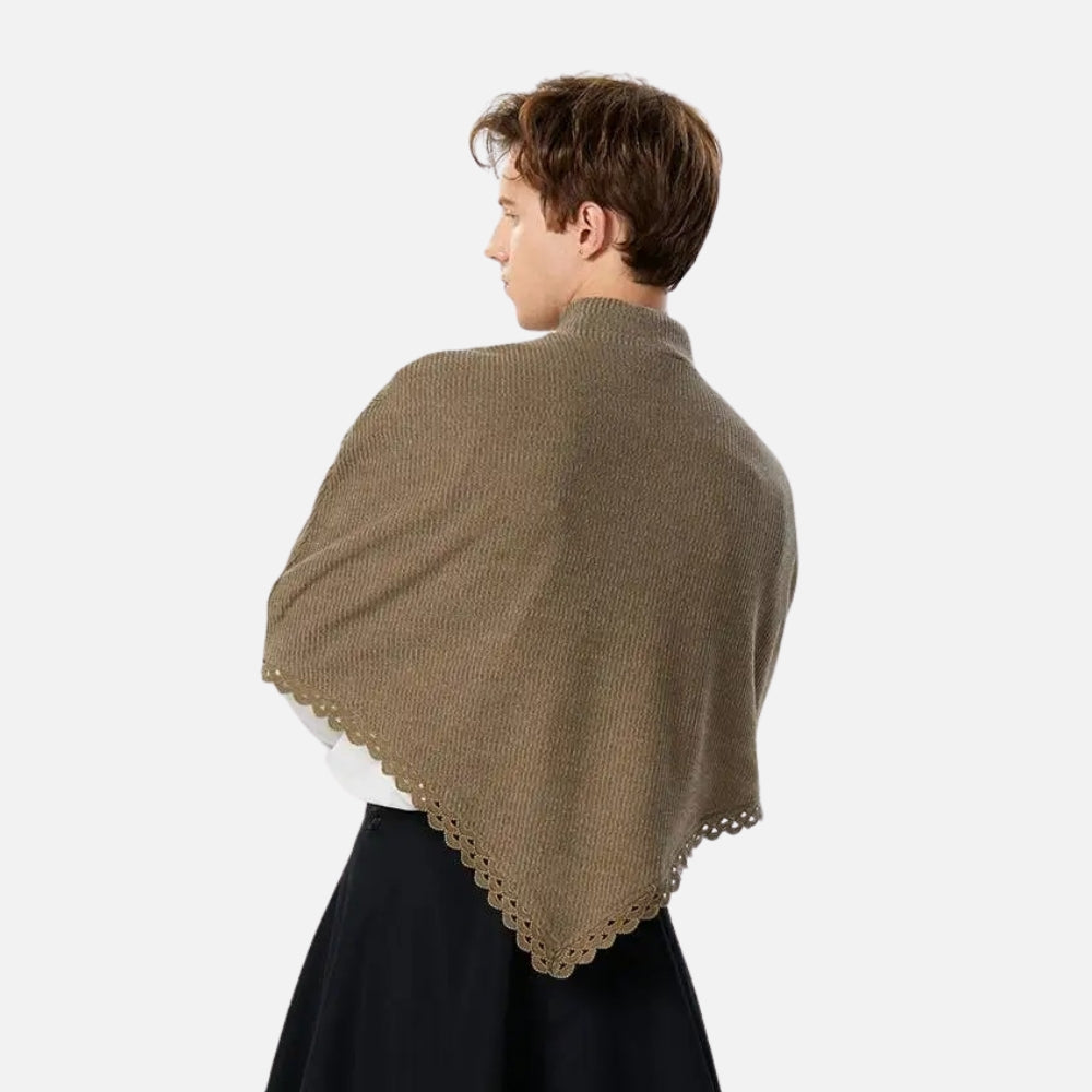 Poncho Court Homme - zoom
