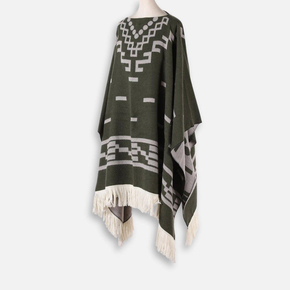 Poncho Cowboy - Kaki