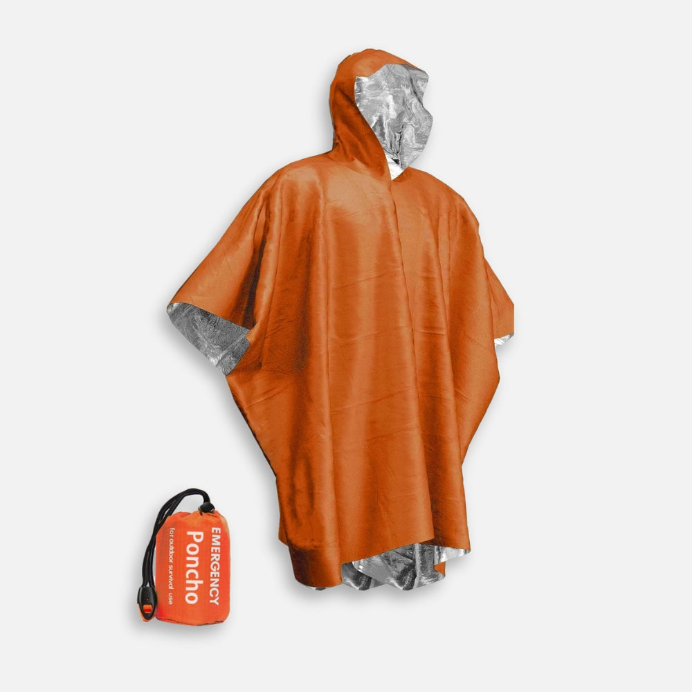 Poncho d'Urgence - Orange