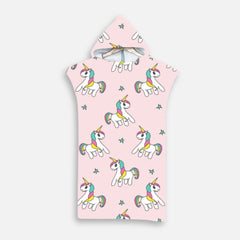 Einhorn-Badeponcho