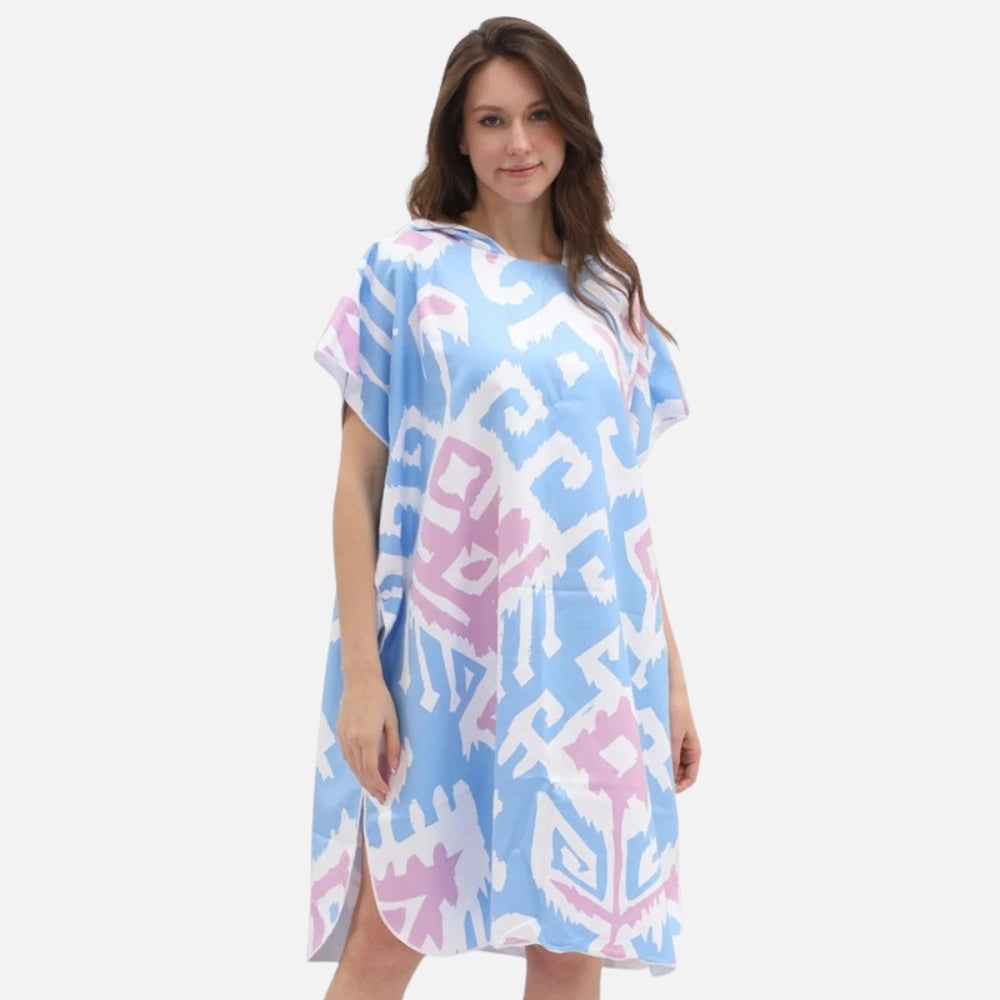 Poncho De Bain Motifs Tribals