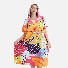 Oranger Badeponcho