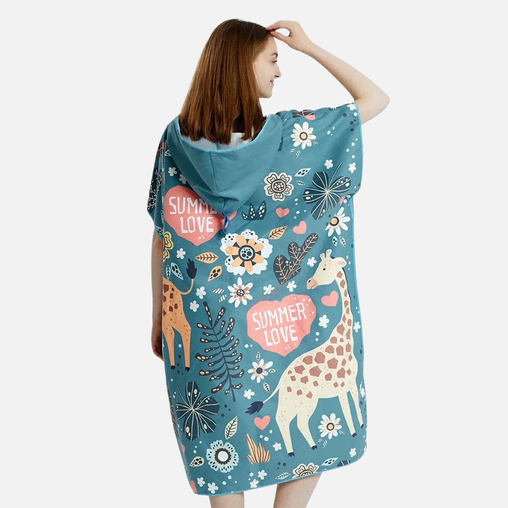 Poncho De Bain Summer Love - zoom