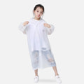 Poncho De Pluie Enfant Blanc