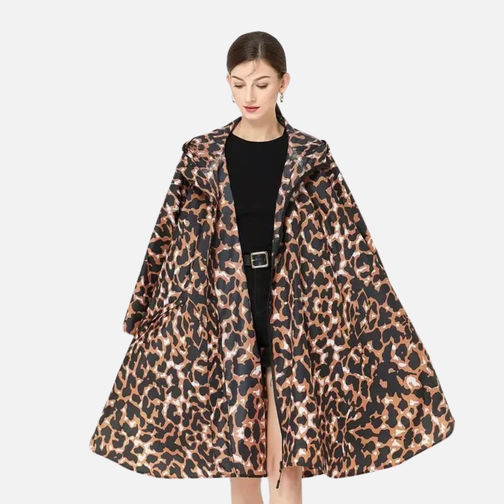 Poncho De Pluie Leopard - zoom