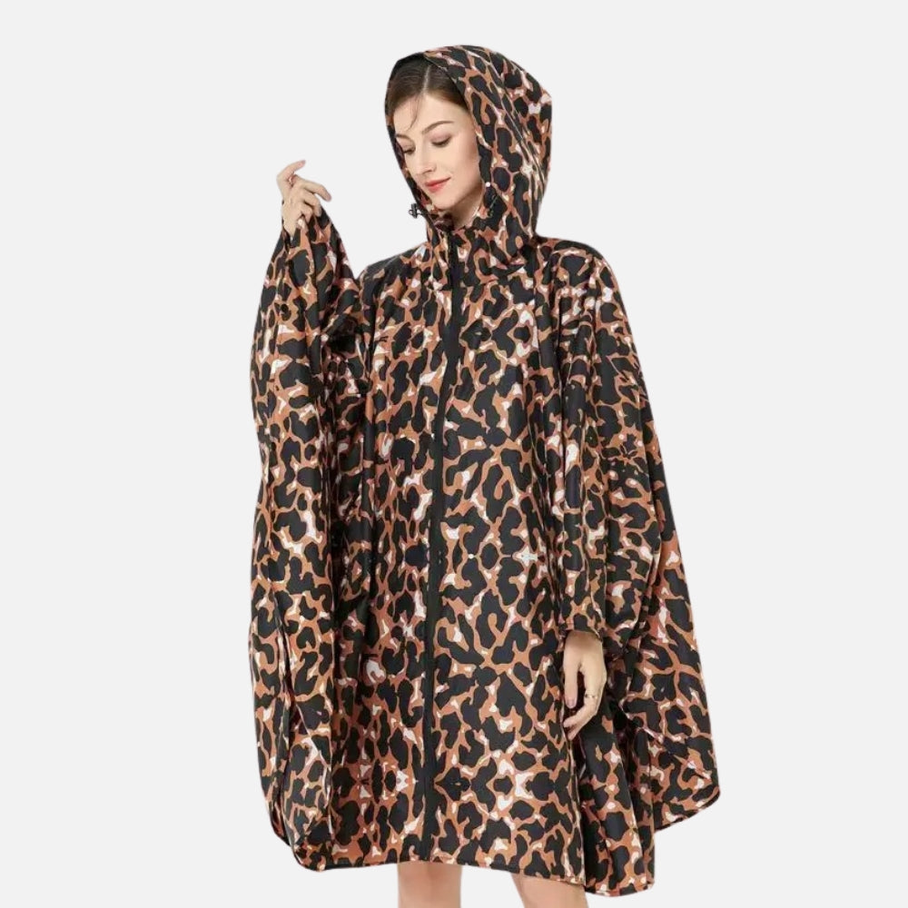 Poncho De Pluie Leopard - dos
