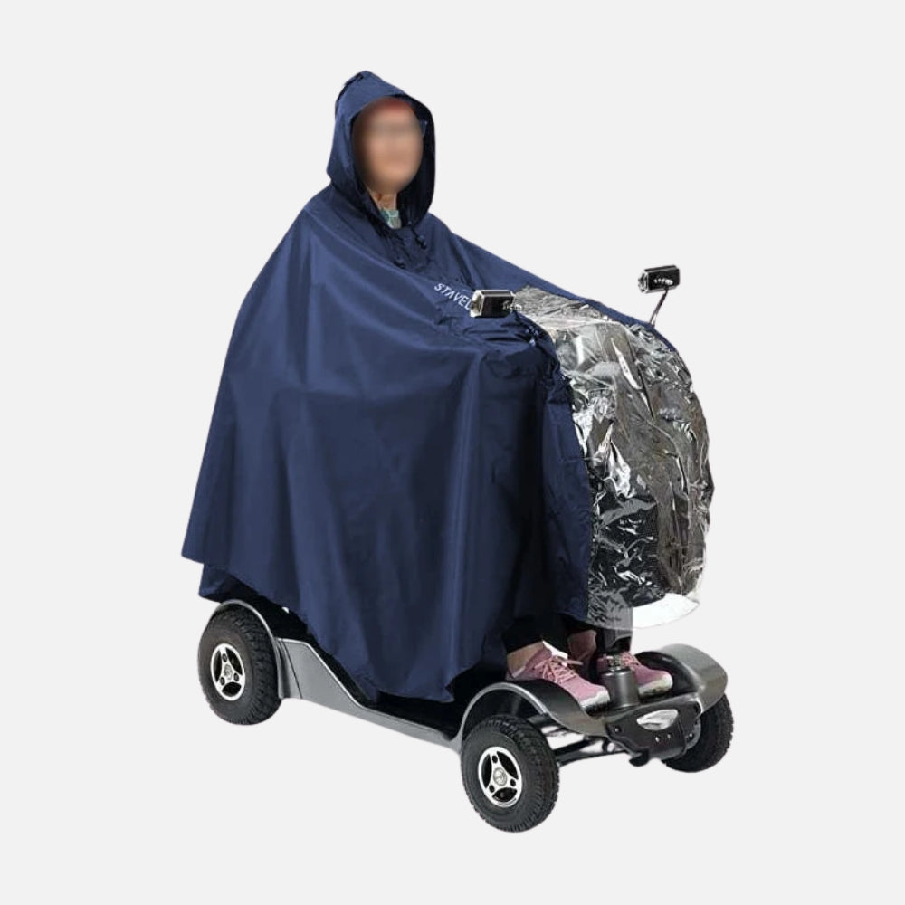 Poncho De Pluie Scooter - Bleu Marine