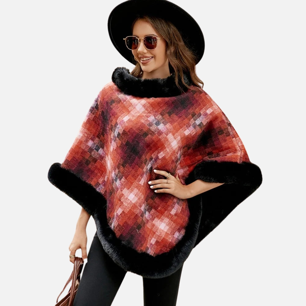 Poncho Fourrure Lapin - dos