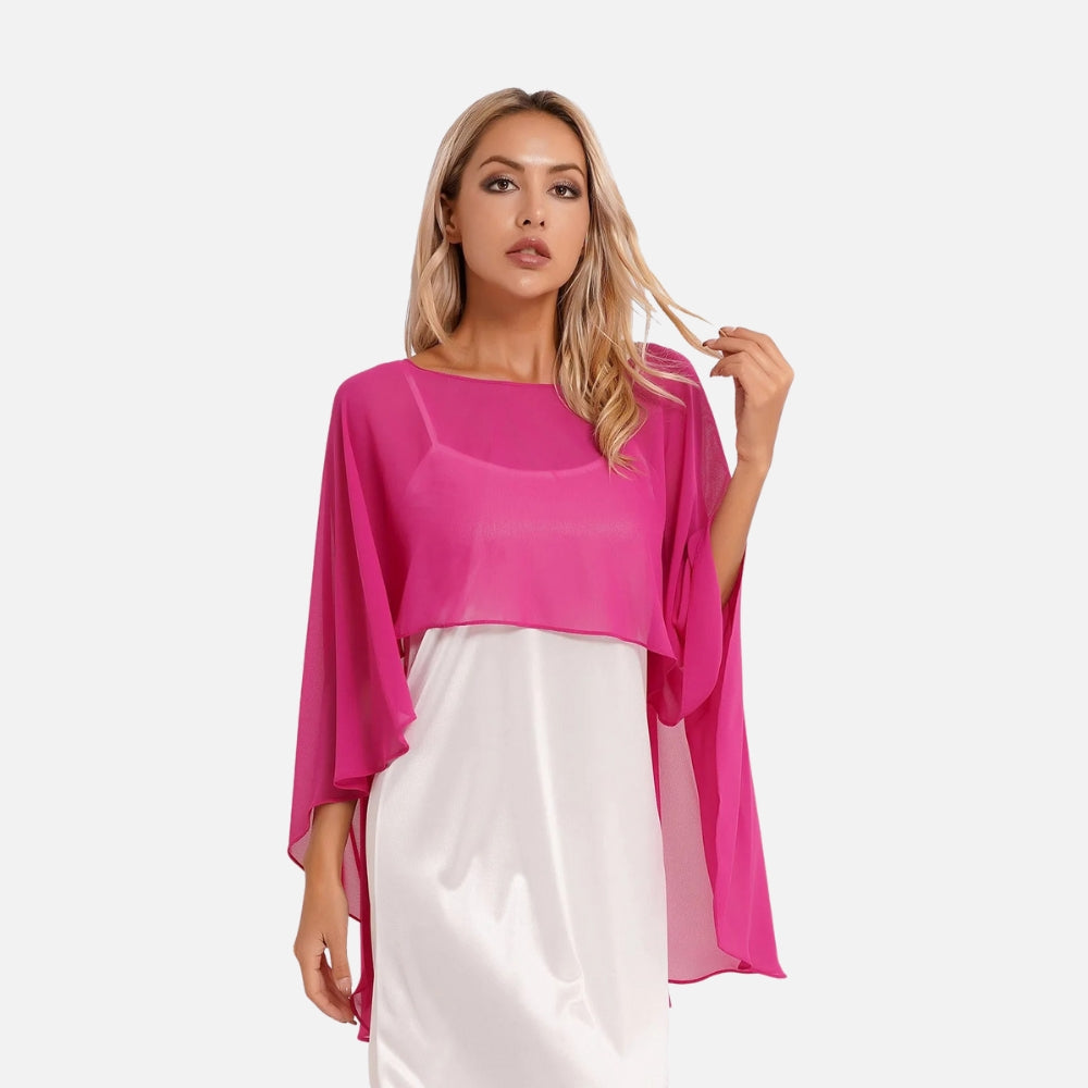 Poncho Léger Femme Été - Beige
