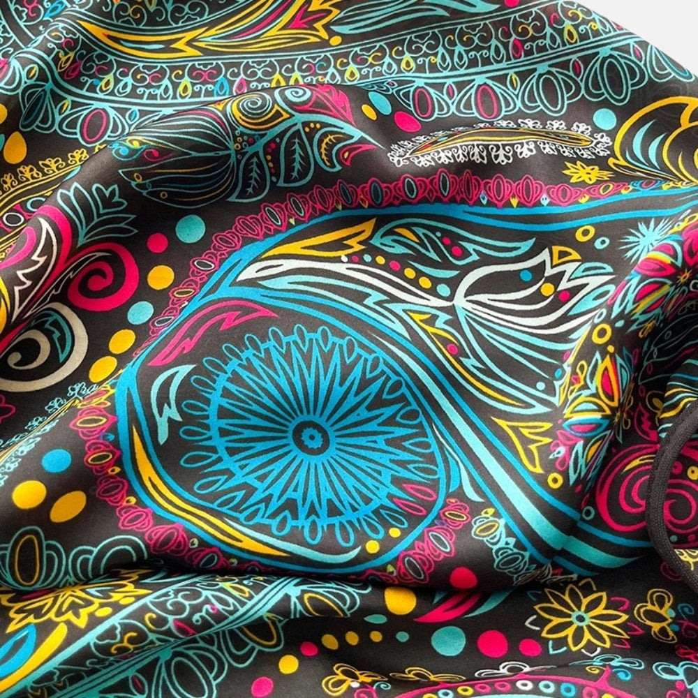 Poncho Léger Femme Multicolore - zoom