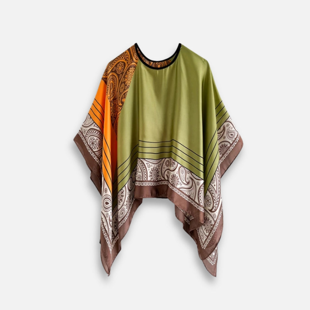 Poncho Léger Femme Style Bandana