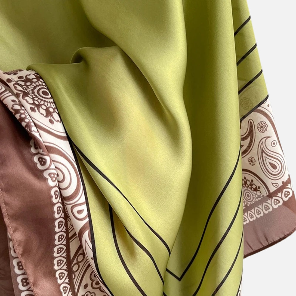 Poncho Léger Femme Style Bandana - détail