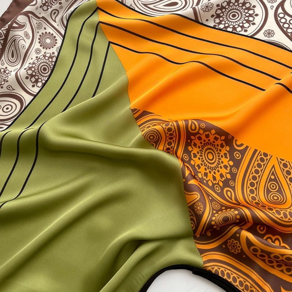 Poncho Léger Femme Style Bandana - dos
