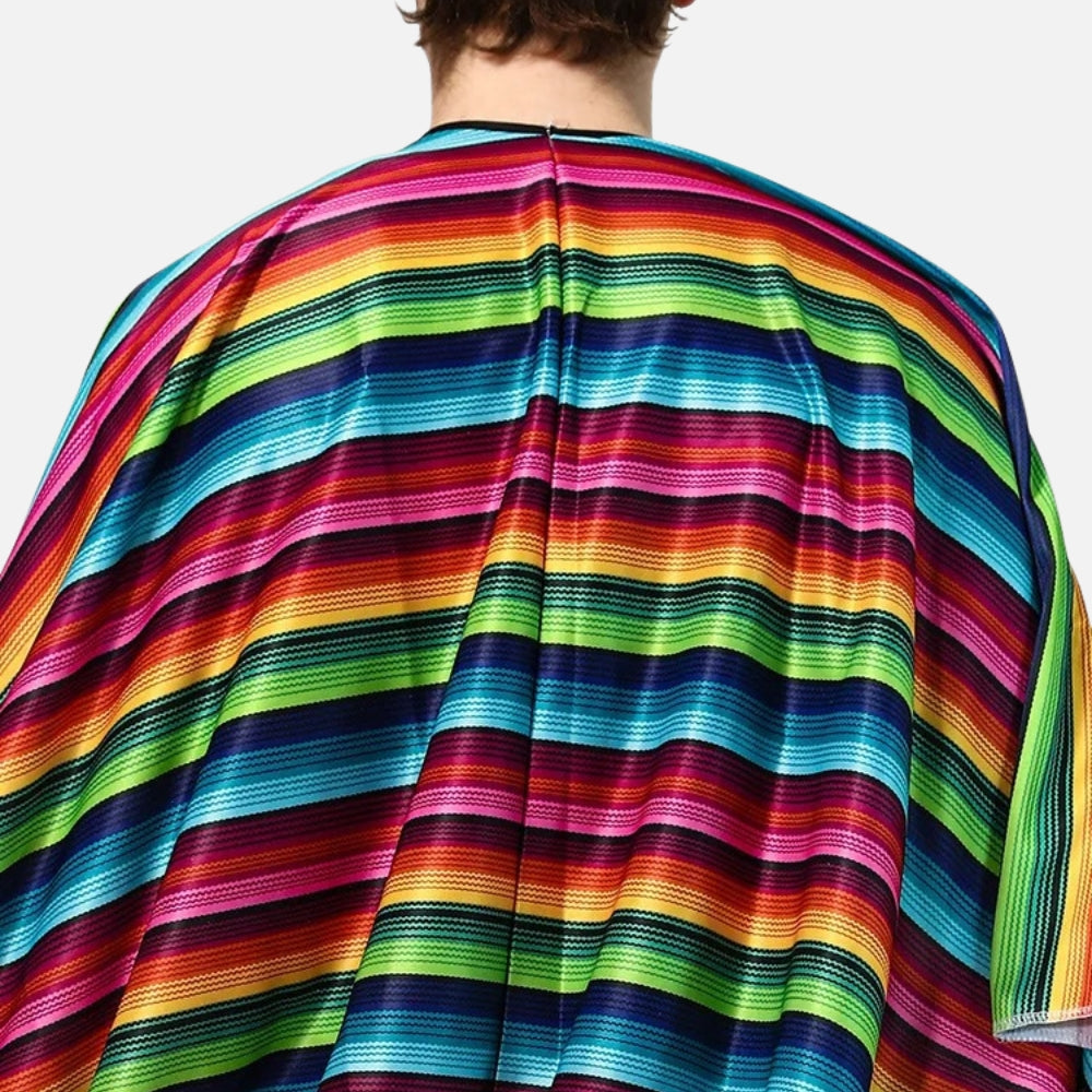 Poncho Mexicain à Franges - détail