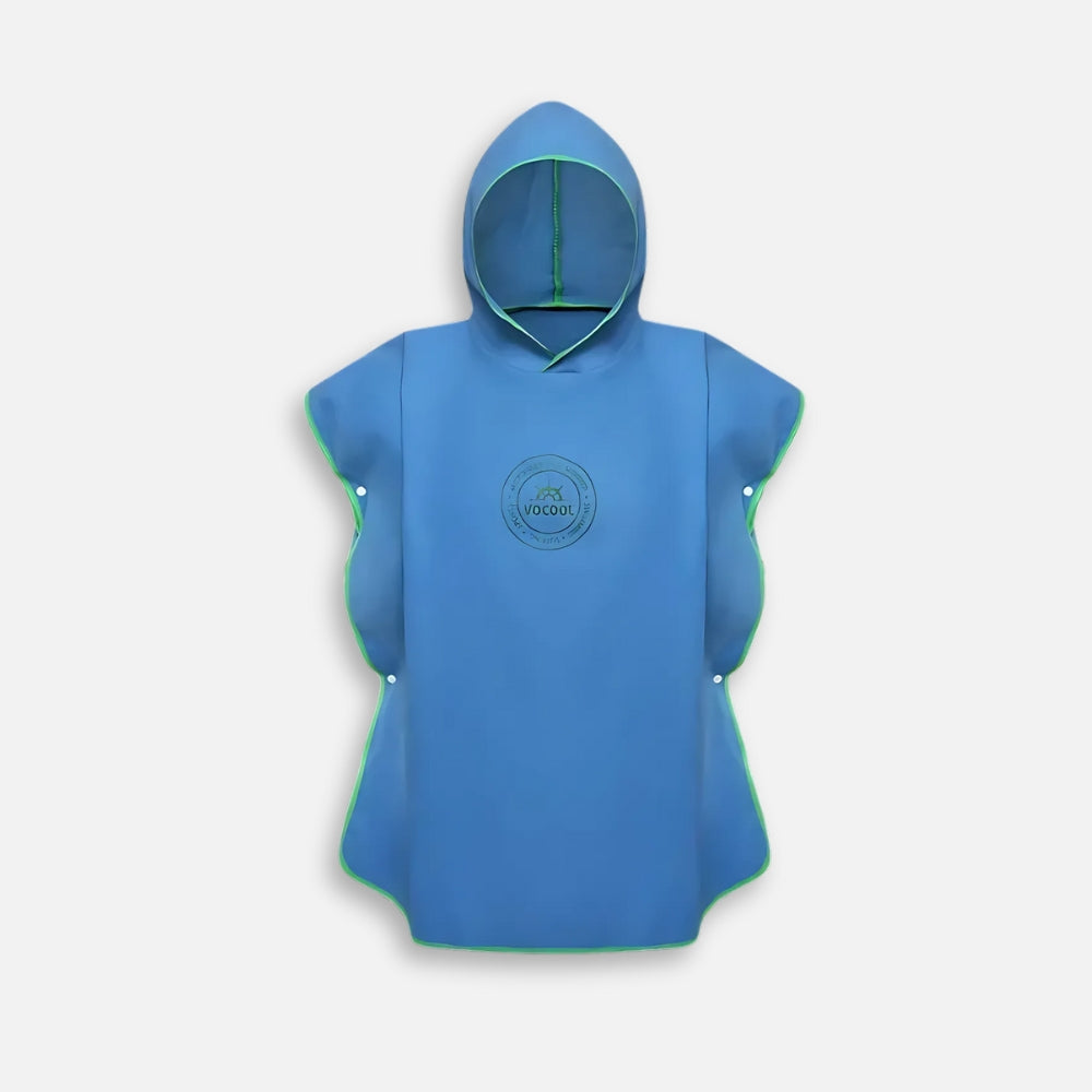Poncho Microfibre Enfant - Rouge