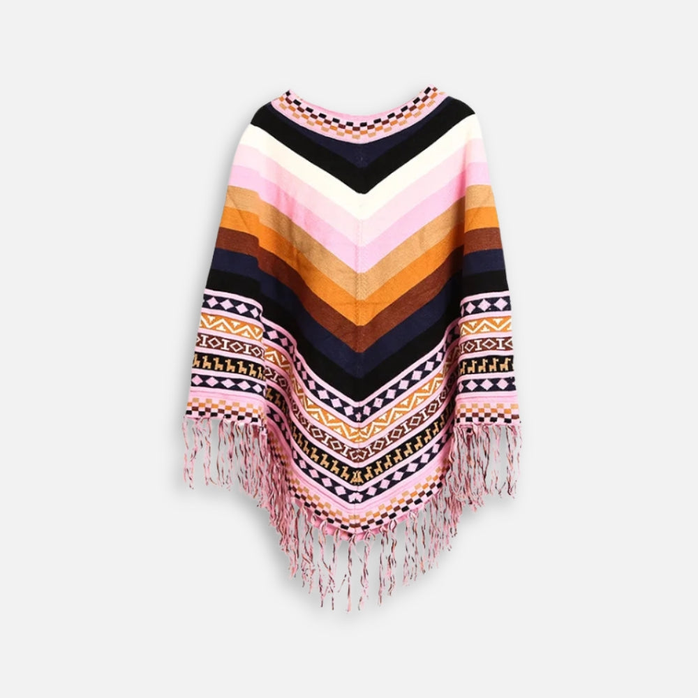 Poncho Péruvien à Franges - emballage