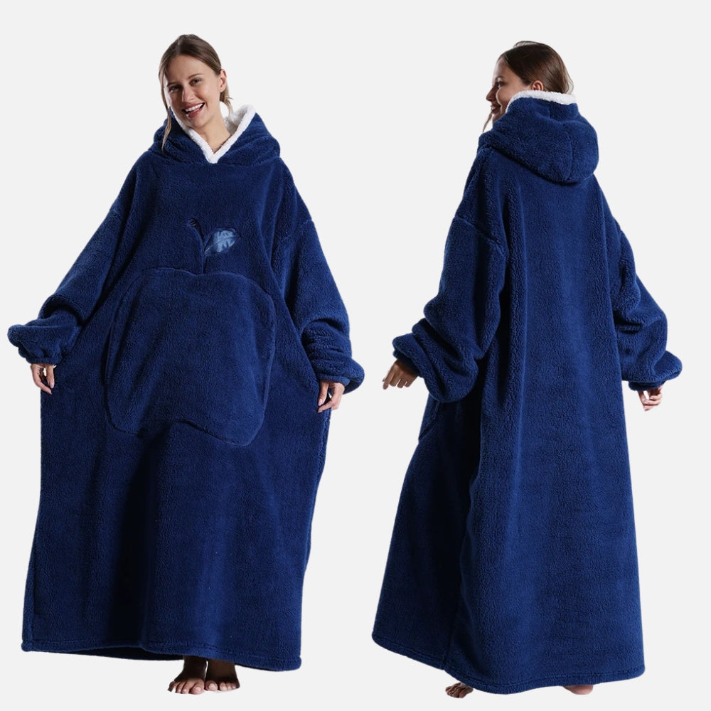 Poncho Plaid Long - vue 11