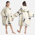 Poncho Plaid Panda - dos