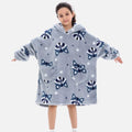 Poncho Plaid Raton Laveur - dos