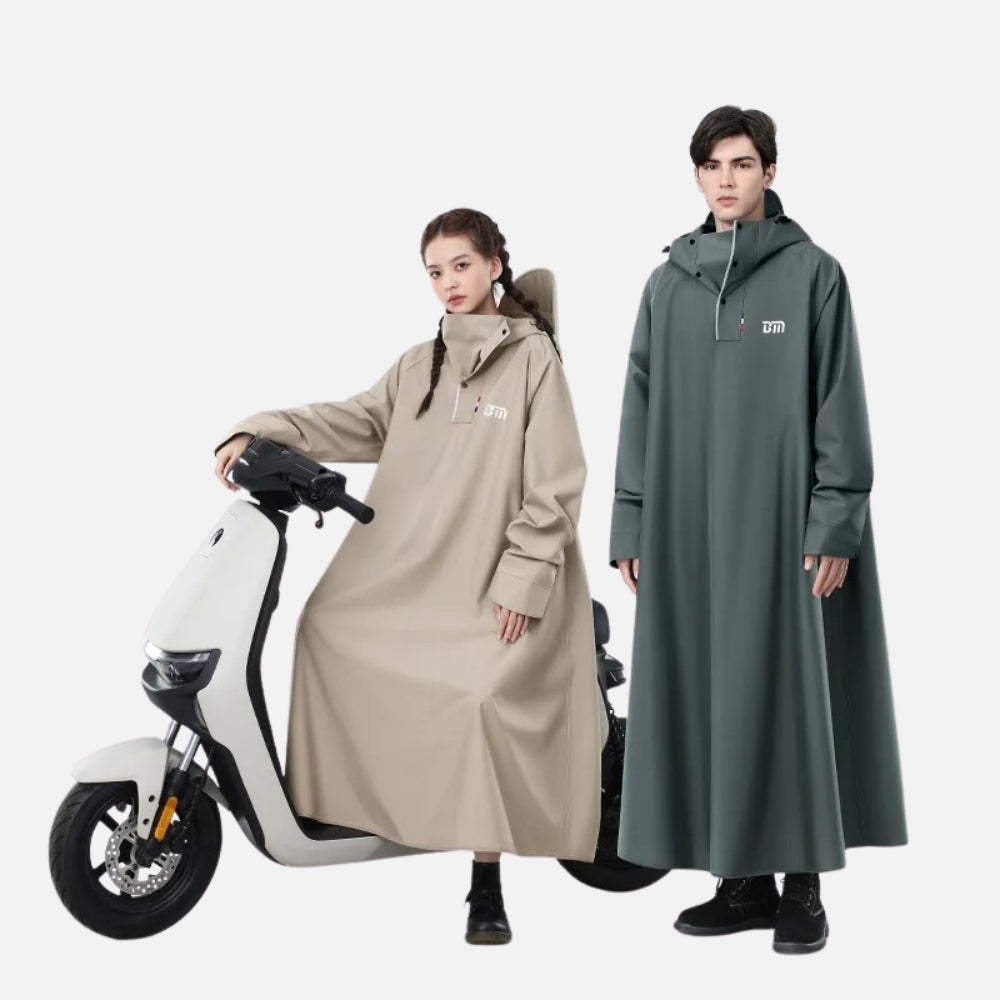 Poncho Pluie Pour Scooter - Sable