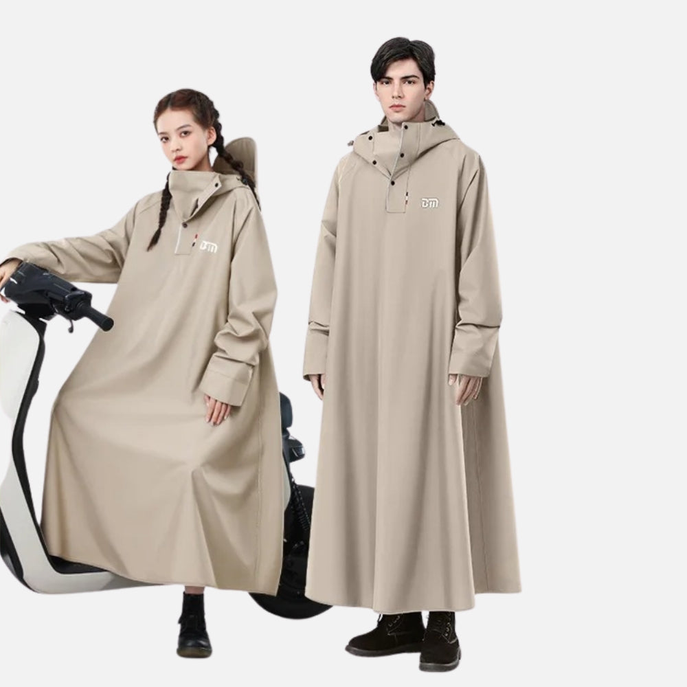 Poncho Pluie Pour Scooter - Bleu Clair