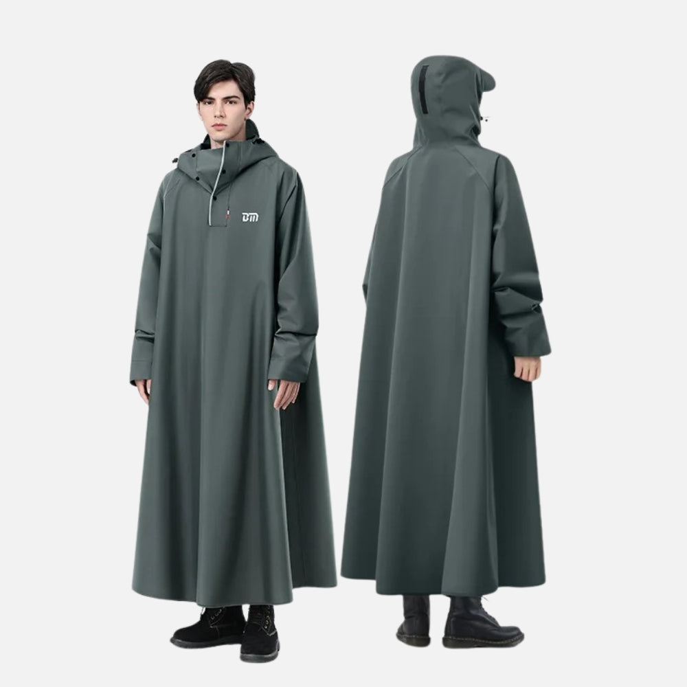 Poncho Pluie Pour Scooter - Noir