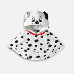 Dalmatiner-Fleece-Poncho für Babys