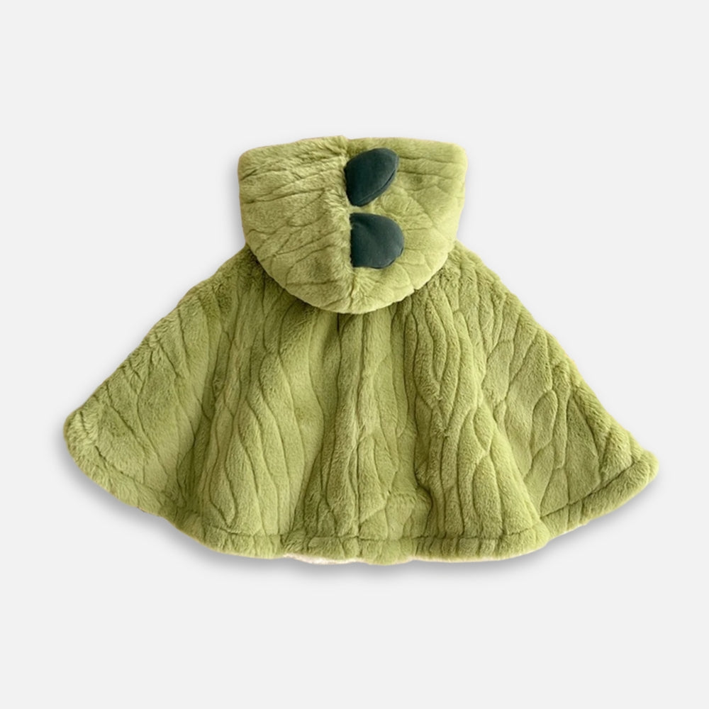 Poncho Polaire Bébé Dinosaure - dos