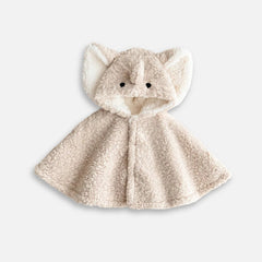 Elefanten-Fleece-Poncho für Babys