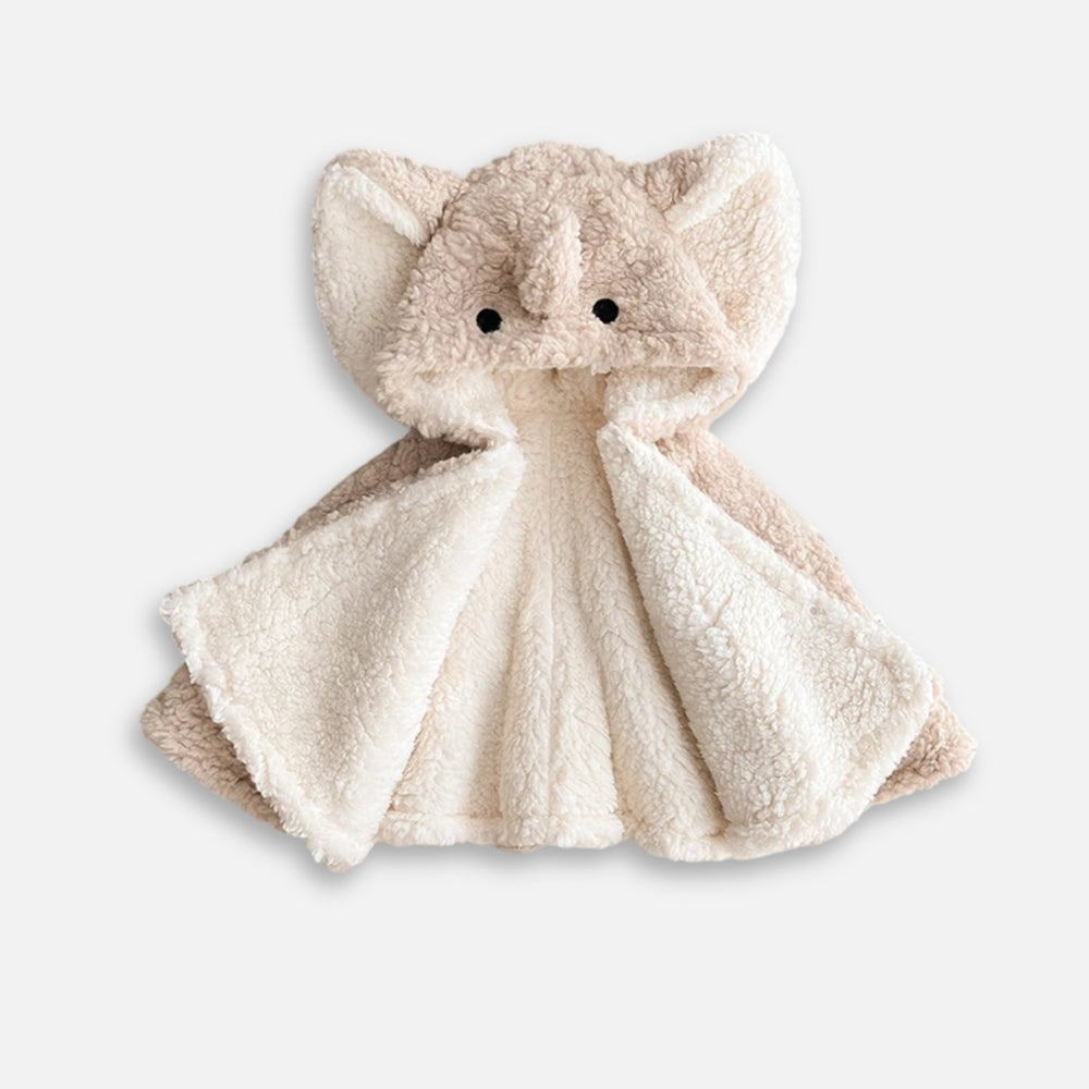 Poncho Polaire Bébé Éléphant - détail