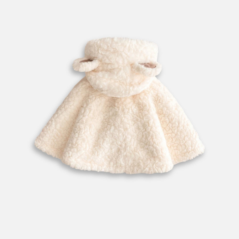 Poncho Polaire Bébé Ours - dos