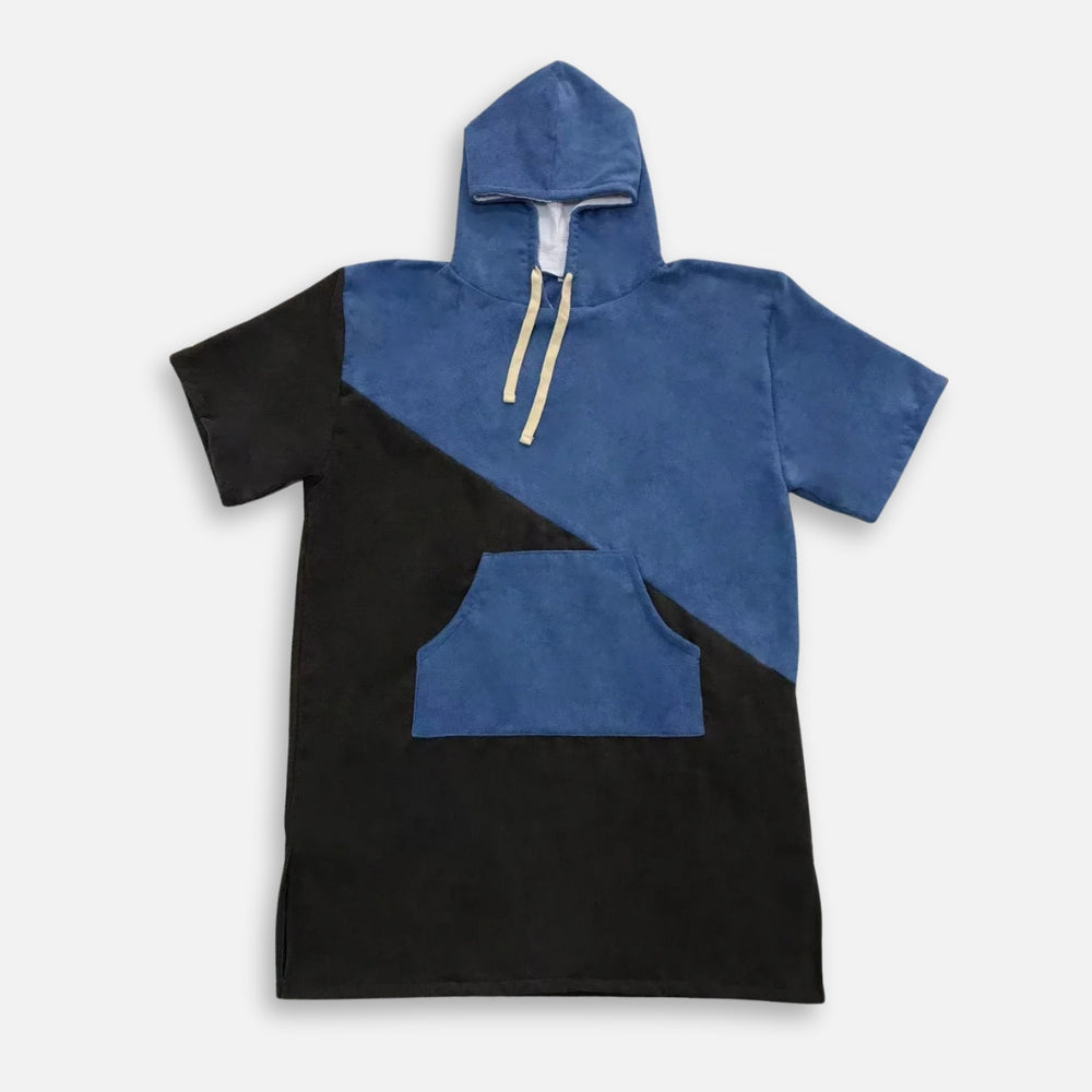 Poncho Serviette de Bain - Bleu Foncé