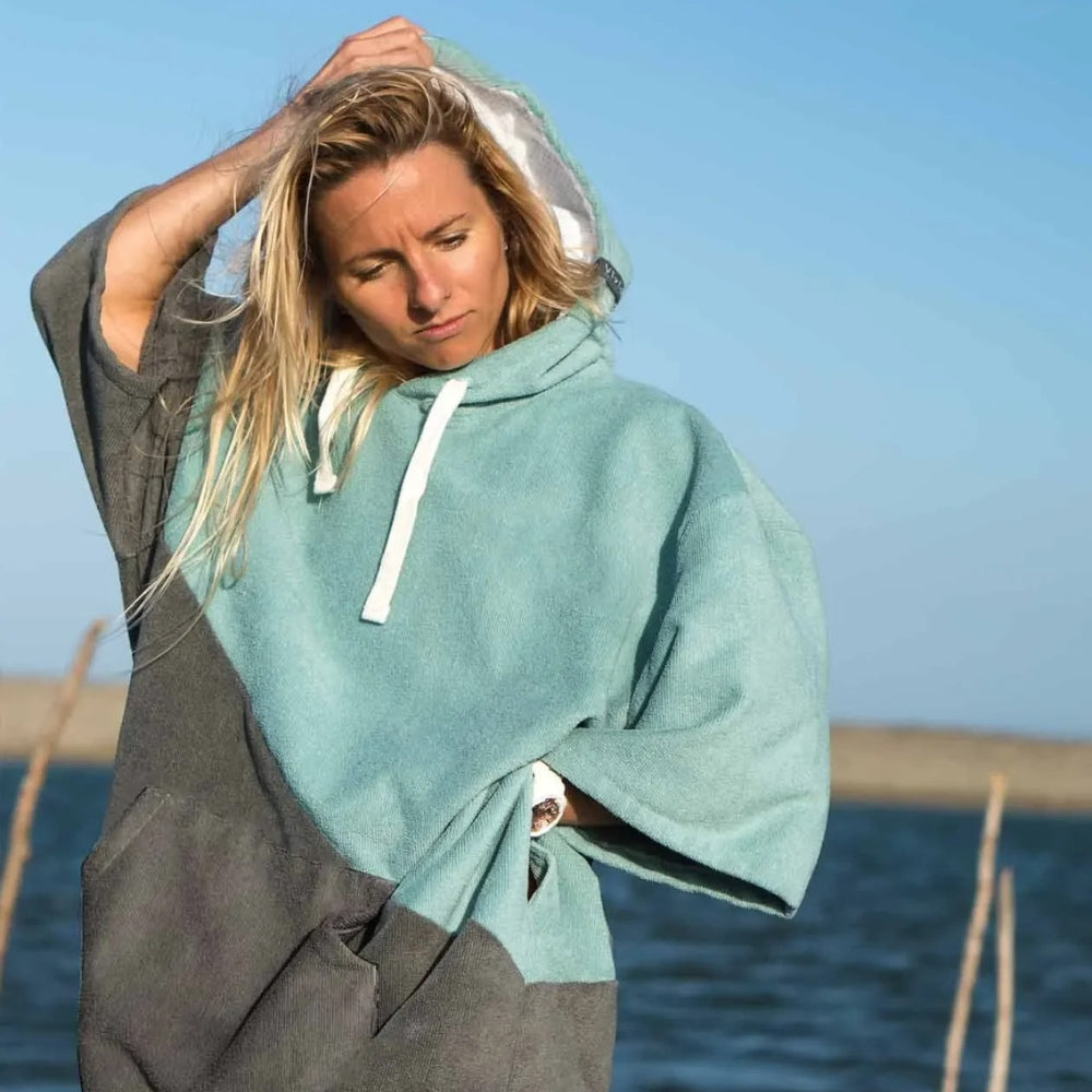 Poncho Serviette de Bain - étiquette