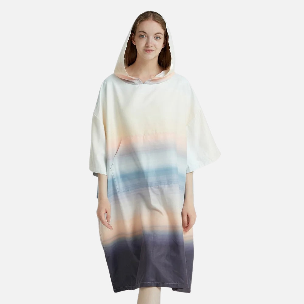 Poncho Surf Dégradé - porté