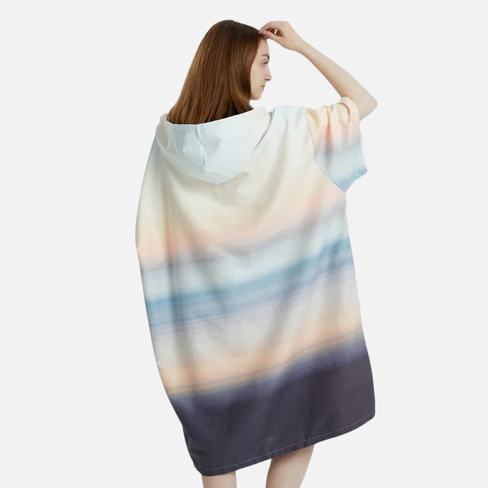 Poncho Surf Dégradé - détail