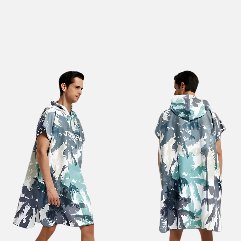 Poncho Surf Palmier - dos