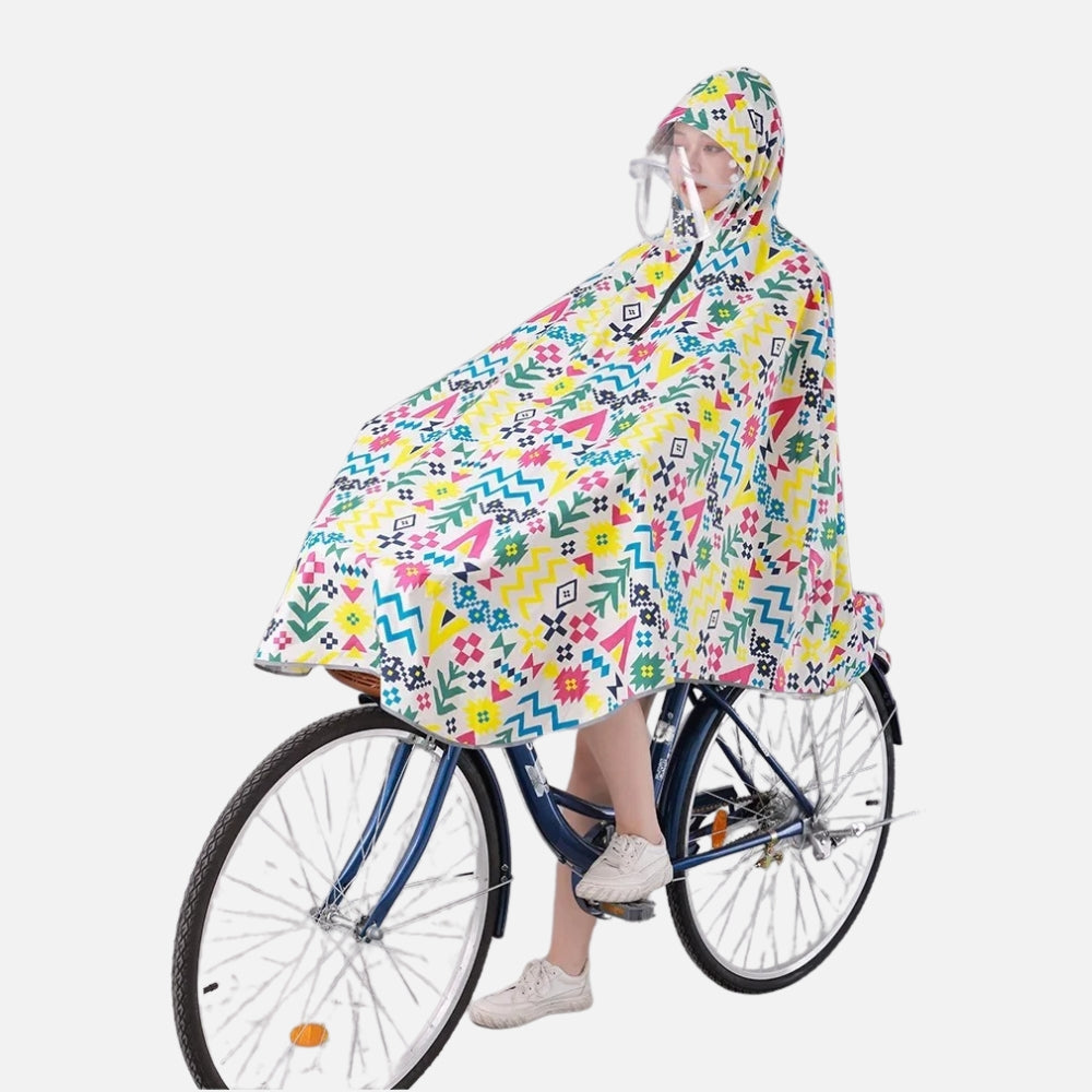Poncho Vélo Pluie Multiples Motifs