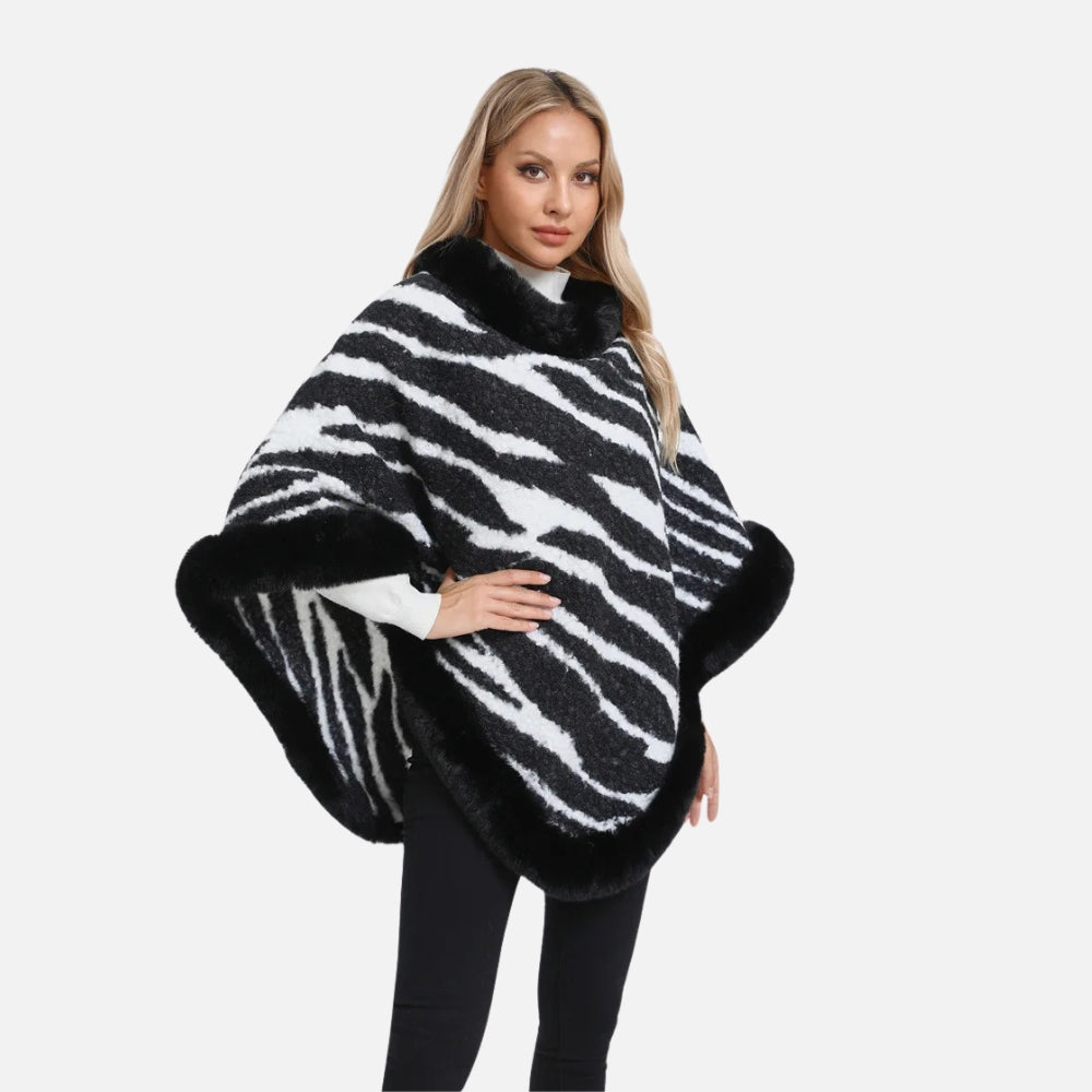 Poncho Zèbre - dos