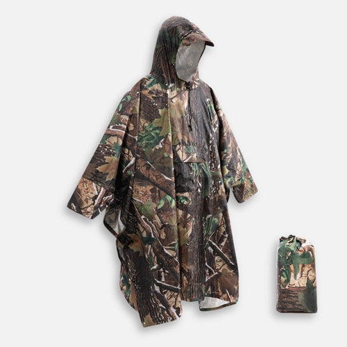 Poncho Camouflage - Vert