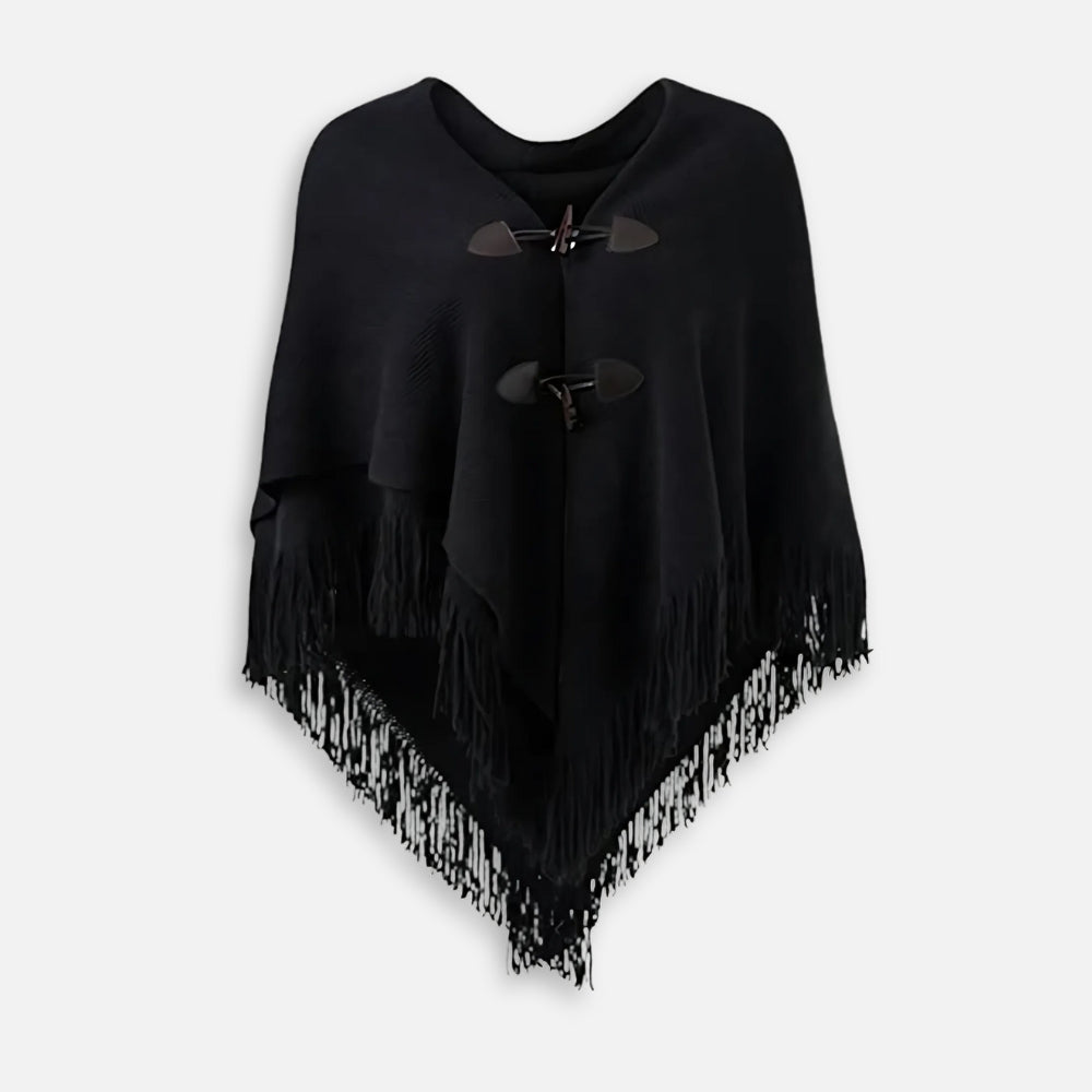 Poncho à Franges - vue 15
