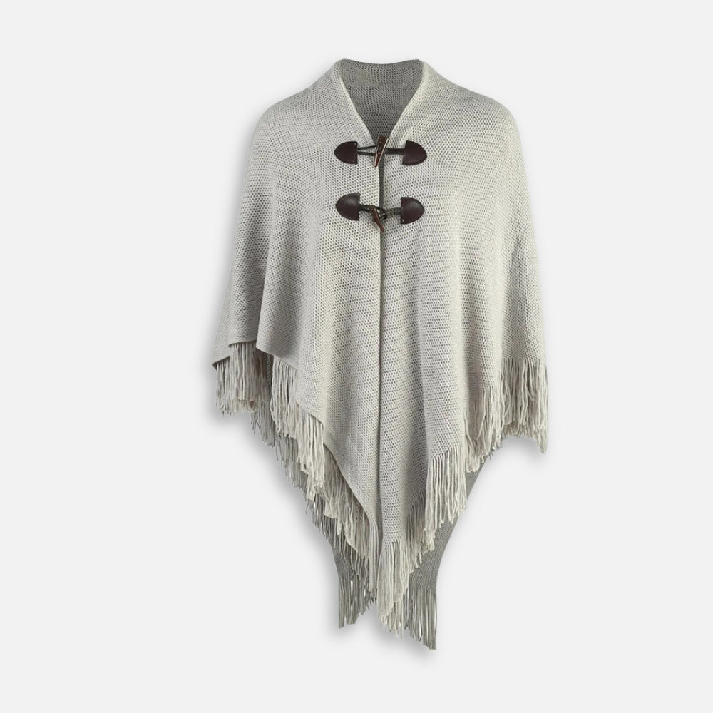 Poncho à Franges - vue 14