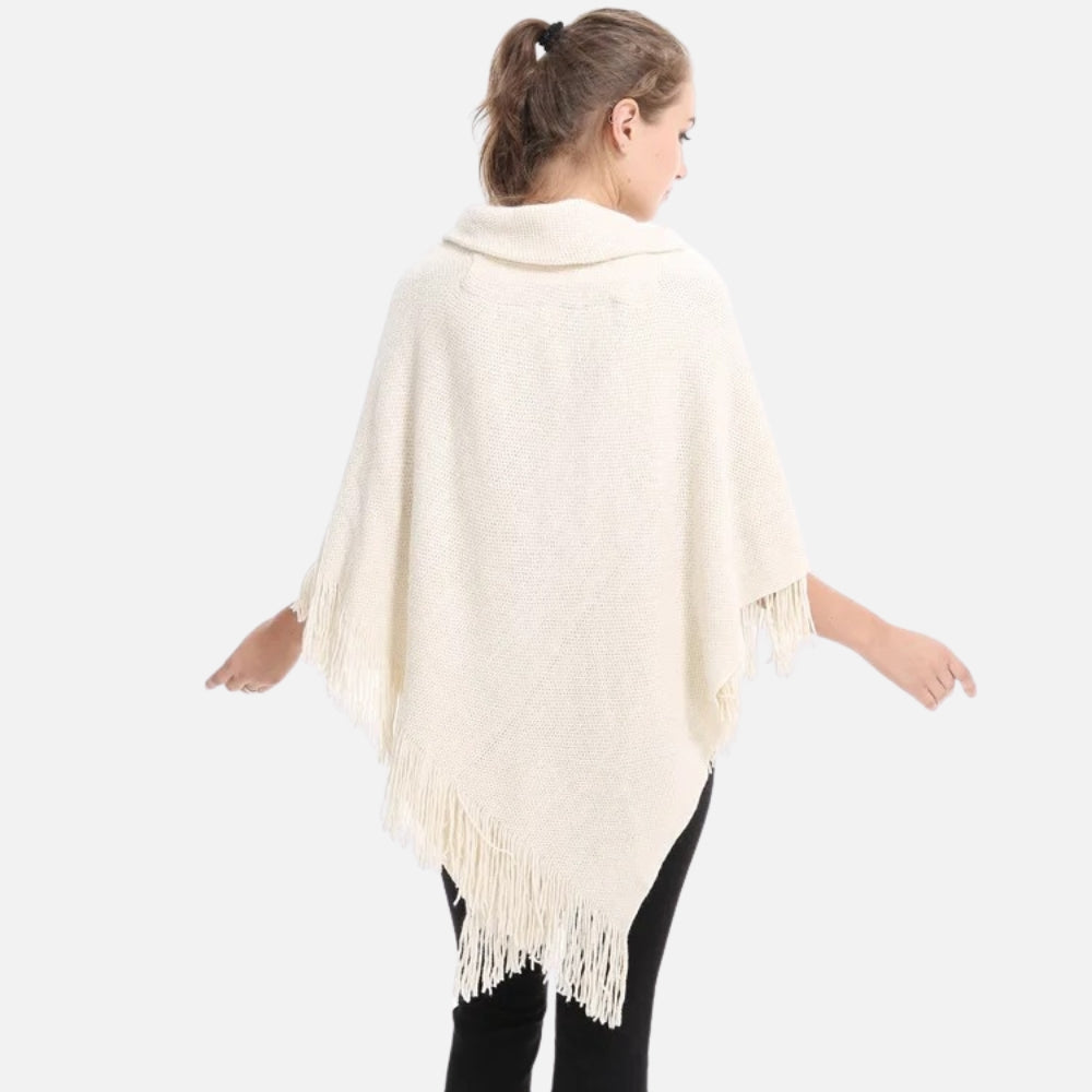 Poncho à Franges - vue 9